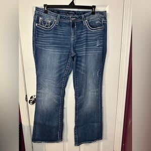 Vigoss Women’s Heritage Fit Slim Boot Jeans Size 20 Excellent Condition